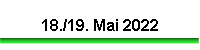 18./19. Mai 2022